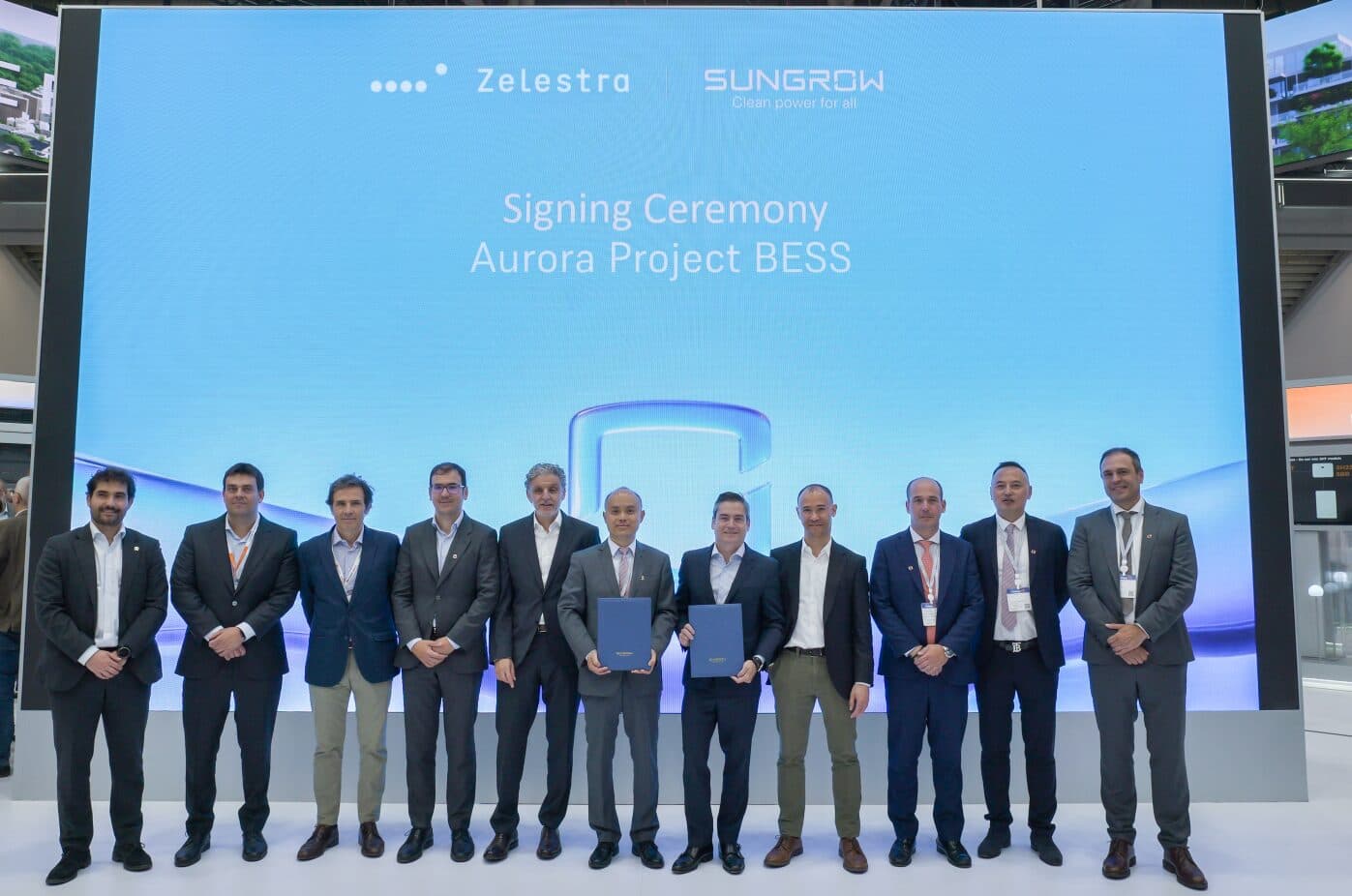 Zelestra signs major BESS agreement with Sungrow for 1 GWh of energy storage at the Aurora hybrid project in Chile